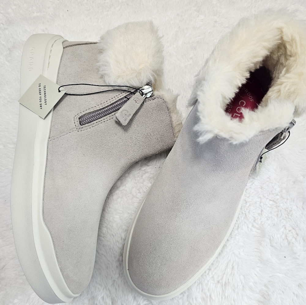 NWT Cole Haan Women's Grandpro Rally Bootie Waterproof Fashion Boot